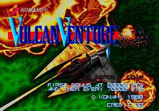 Vulcan Venture (New) Title Screen
